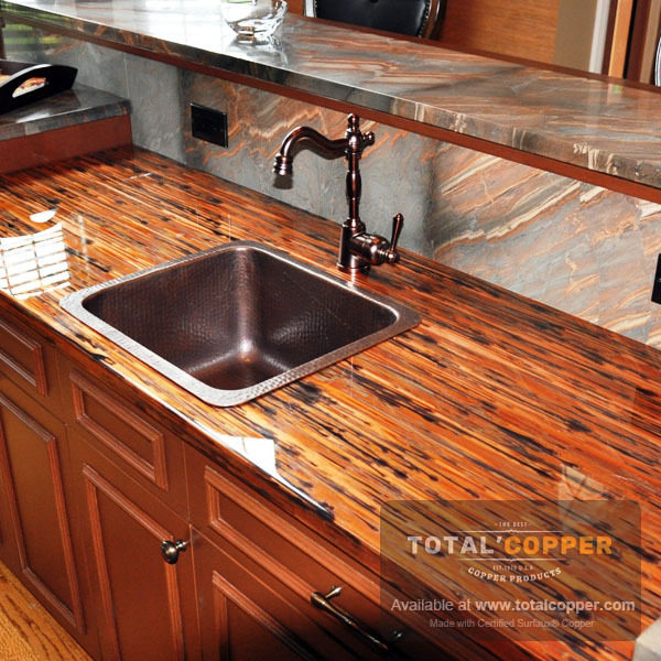 Enchantment Horizontal Copper Counter | Copper Bar