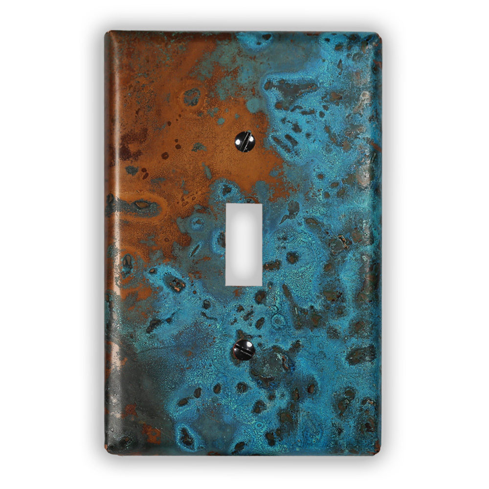 Azul Copper Switch Plates (24 Configurations) – Color Copper