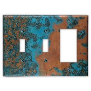 Azul Copper – 2 Toggle 1 Rocker/GFI