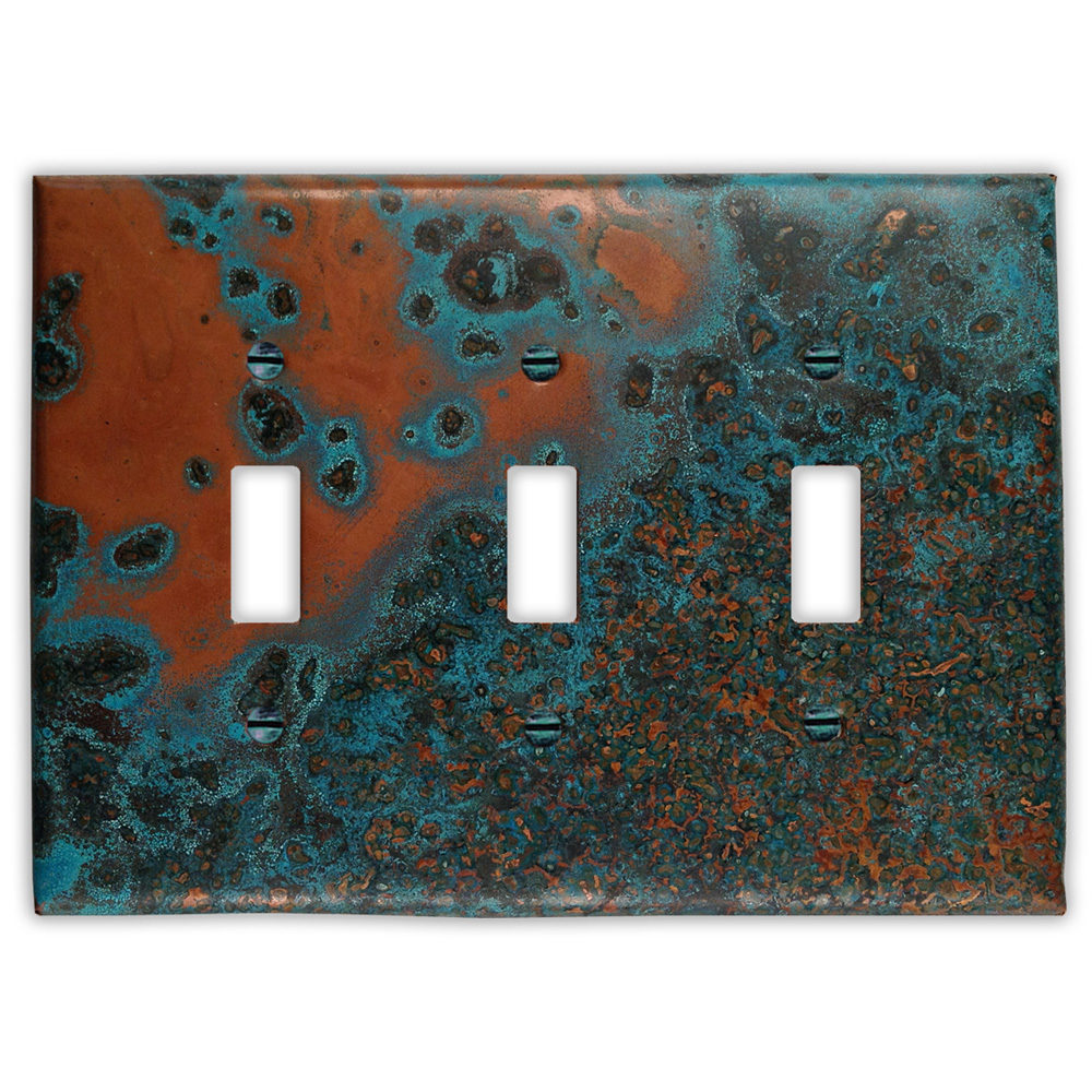 Azul Copper Switch Plates (24 Configurations) – Color Copper