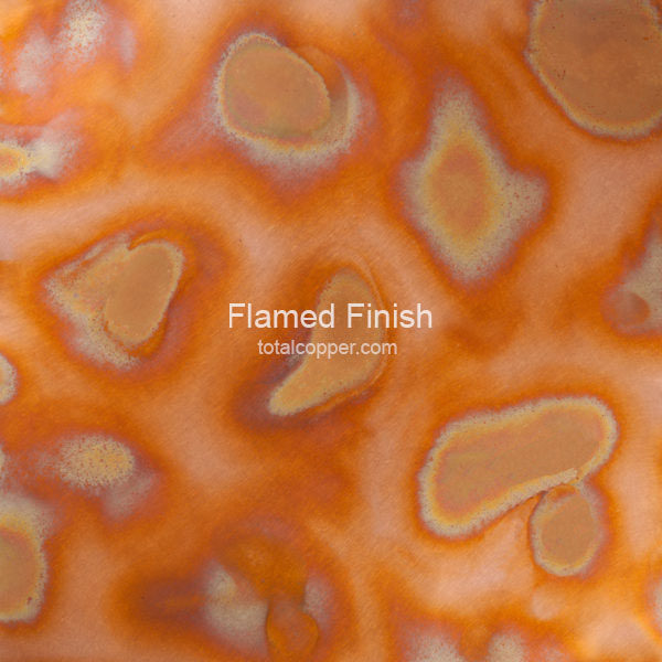 FLAMED COPPER SHEET by the square foot 
