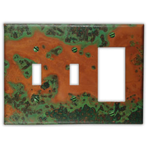 Verde Copper – 2 Toggle 1 Rocker/GFI