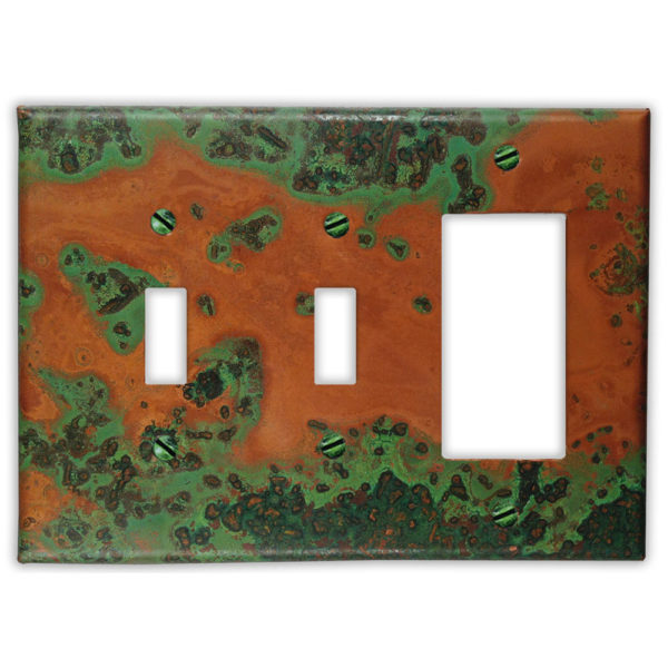 Verde Copper – 2 Toggle 1 Rocker/GFI