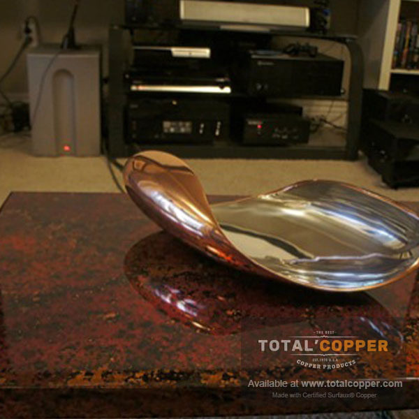 Wild Fire Copper Table