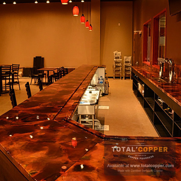 Rojo Y Negro Copper Bar | Copper Bar
