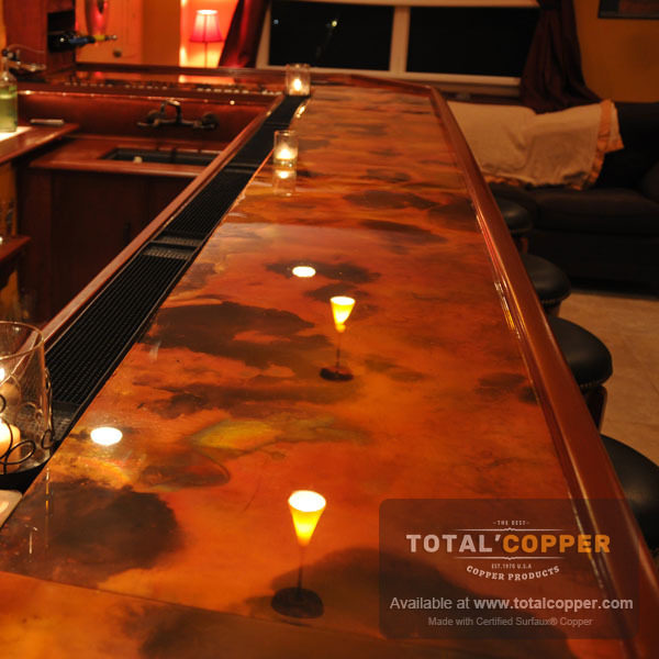Rojo Y Negro Copper Bar | Copper Bar